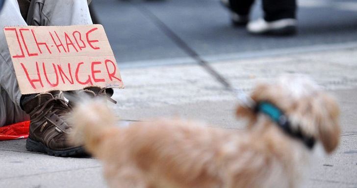 Szegények száma a legmagasabbra emelkedett