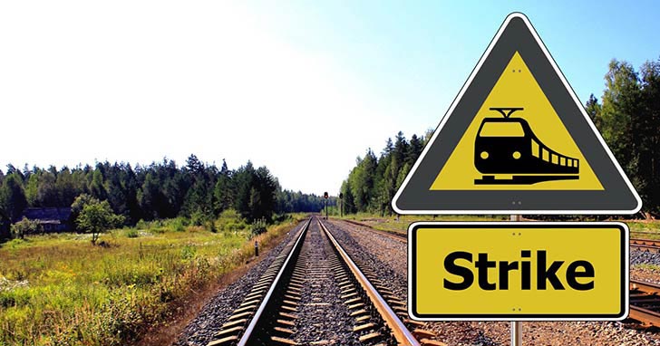 Újabb vasúti sztrájk kezdődött